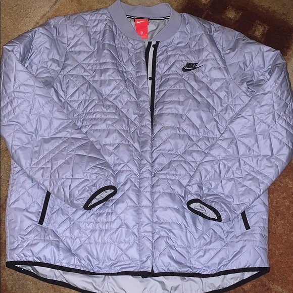 nike quilted jacket